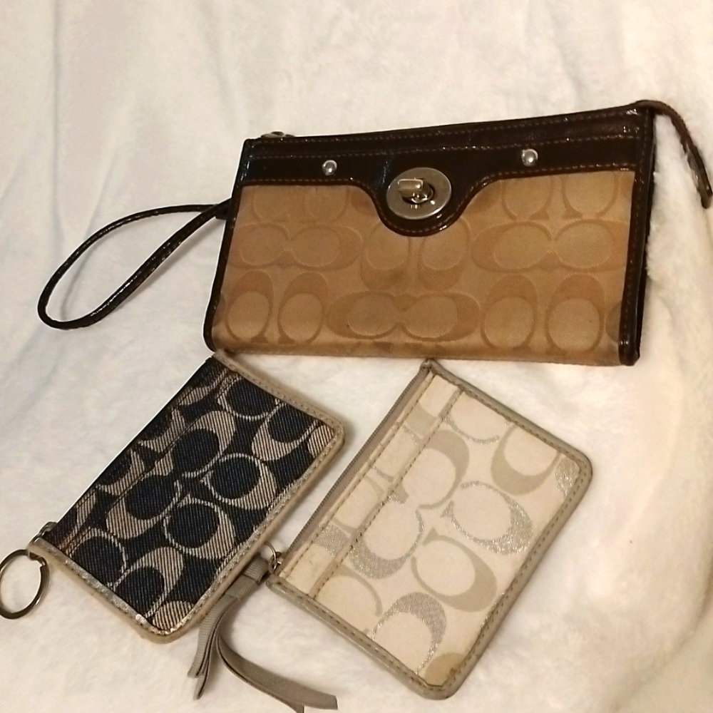 Coach wallet bundle